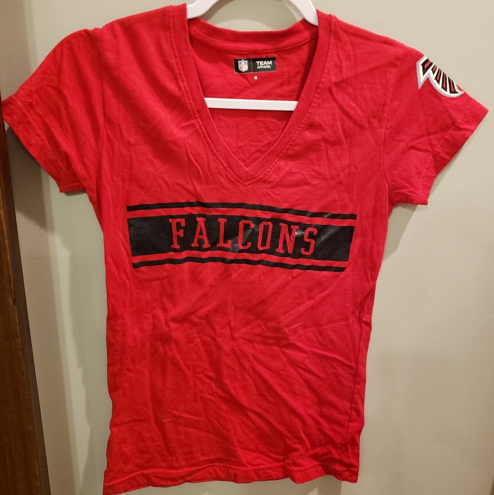 Ladies Atlanta Falcons V-Neck tee